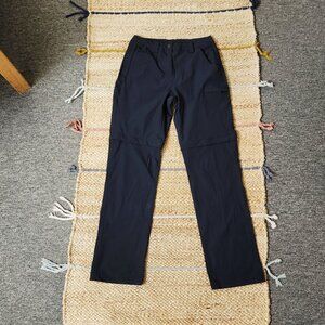 Mountain Warehouse Women's Convertible Hiking Pants | Size 4 | Black